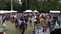 Suikerfeest, perayaan Idul Fitri 2019 di Den Haag, Belanda. (Dokumentasi KBRI di Den Haag)