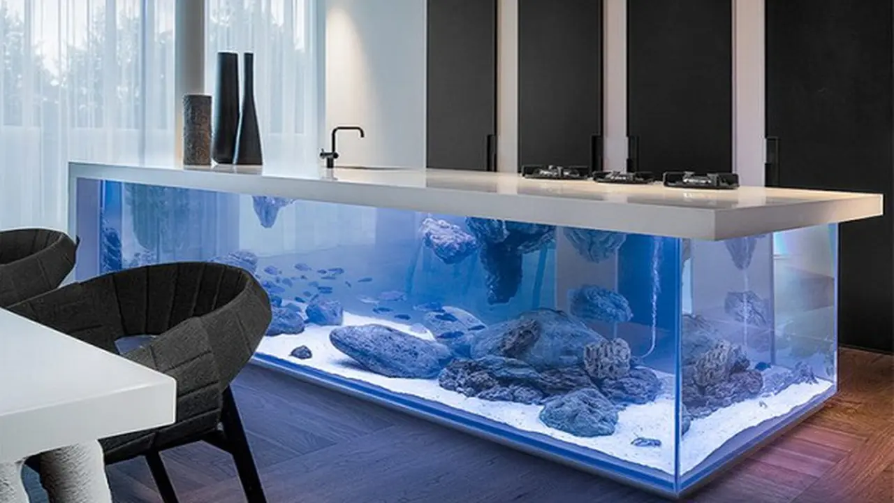 desain interior akuarium