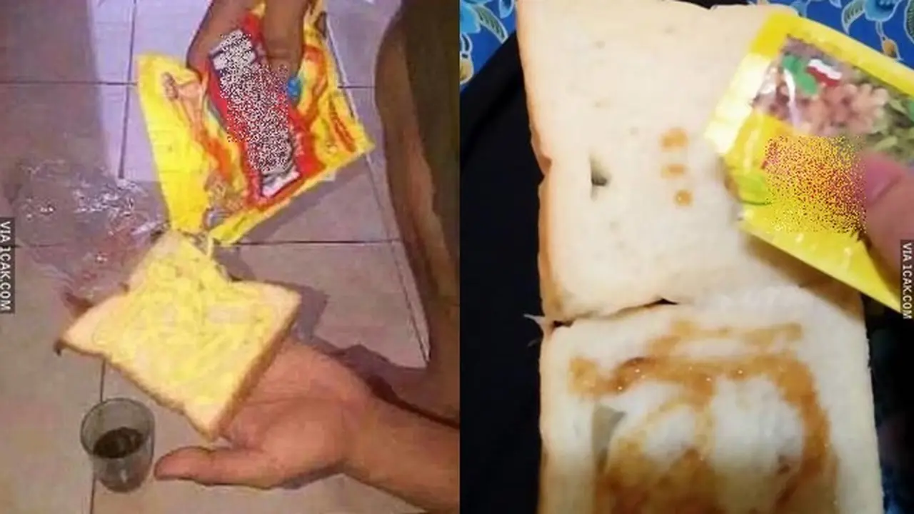 6 Potret Selai Roti Low Budget Ini Bikin Ngakak