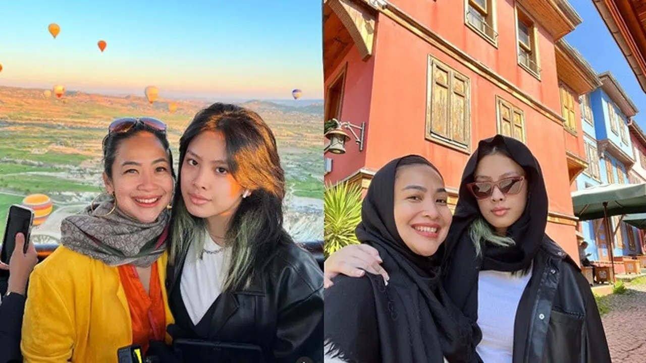 6 Potret Kebersamaan Feni Rose dan Anak Keduanya Liburan di Turki, Kompak Banget
