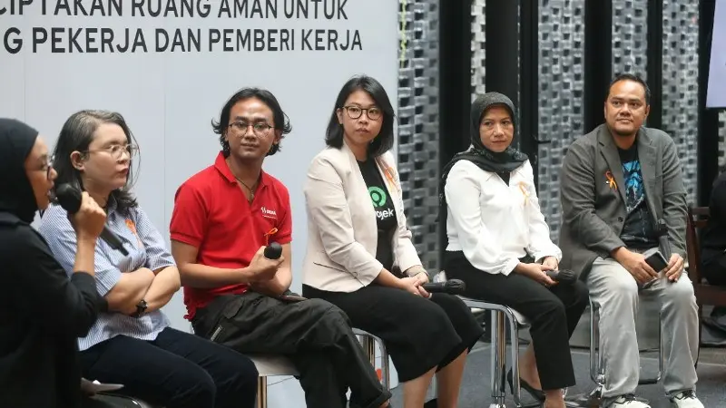 Diskusi 16 Hari Aktivisme Melawan Kekerasan Berbasis Gender Jakarta Feminist 2022 di Bale Nusa, Jakarta, 25 November 2022