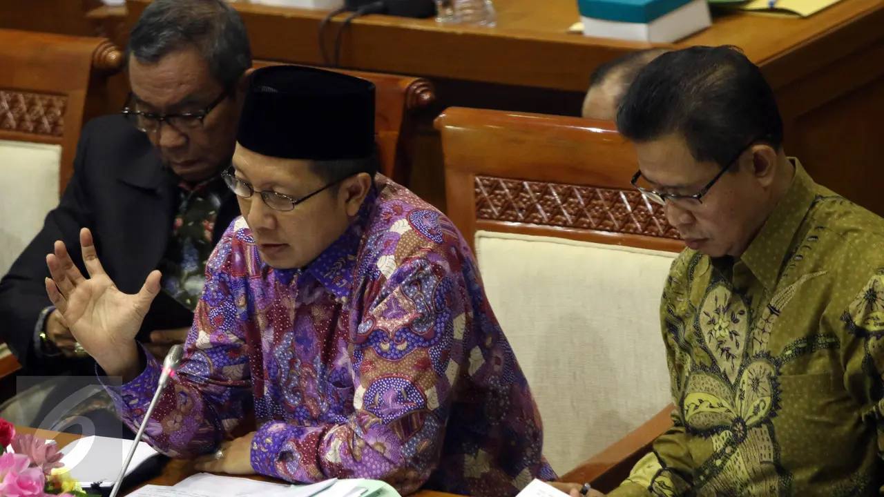 20160114-Bahas Haji, Menag Raker dengan Komisi VIII DPR