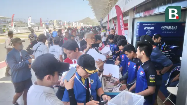 Yamaha Racing Indonesia dalam ARRC 2023 di Sirkuit Mandalika