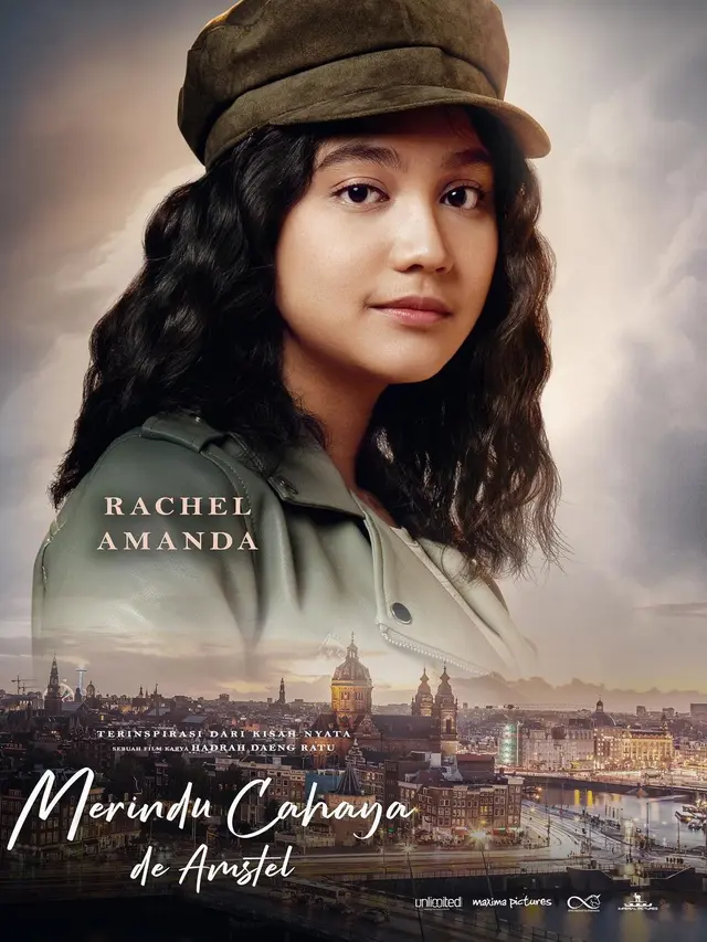 Rachel Amanda sebagai Kamala Nareswari di film Merindu Cahaya de Amstel (https://www.instagram.com/p/CVpKk_gBNUv/)