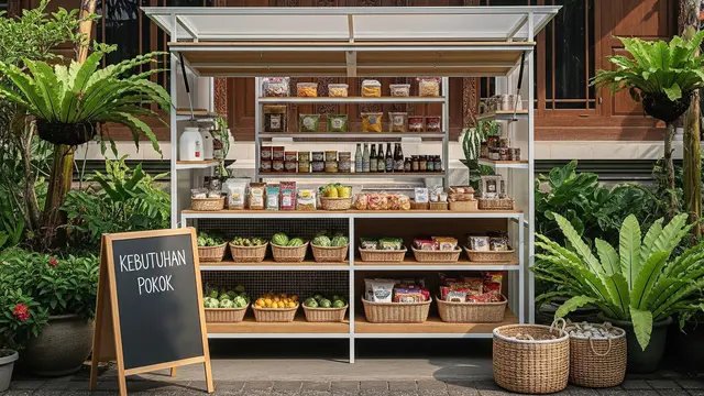 Inspirasi Booth Warung Depan Rumah yang Menarik