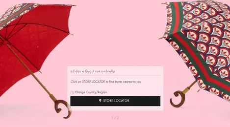 adidas X Gucci Sun Umbrella