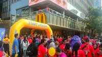 Usung Konsep Klasik, Restoran McDonald&rsquo;s Thamrin Jaya Siap Membuat Cinta dan Cerita Baru.&nbsp; (Liputan6.com/Henry)