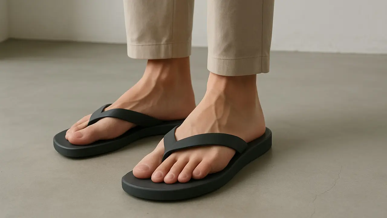 7 Model Sandal Jepit Desain Minimalis, Cocok untuk Outfit Formal Modern