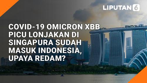 VIDEO: COVID-19 Omicron XBB Picu Lonjakan di Singapura Sudah Masuk Indonesia, Upaya Redam?