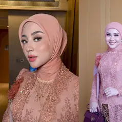 Dua sahabat terdekat sang pengantin, Kesha Ratuliu dan Margin Wieheerm, didapuk menjadi pengiring di momen istimewa tersebut, berdiri di sisi kanan dan kiri Syifa saat berjalan menuju meja akad. [@danybarca22/@
byisabellefarradiva].