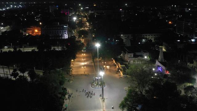 Pemandangan Sepi Kota Prayagraj di India Saat Lockdown