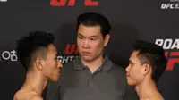 Ji Niushiyue vs Billy Pasulatan akan mewarnai Road to UFC Season 2, Sabtu (27/5/2023). (dok UFC)