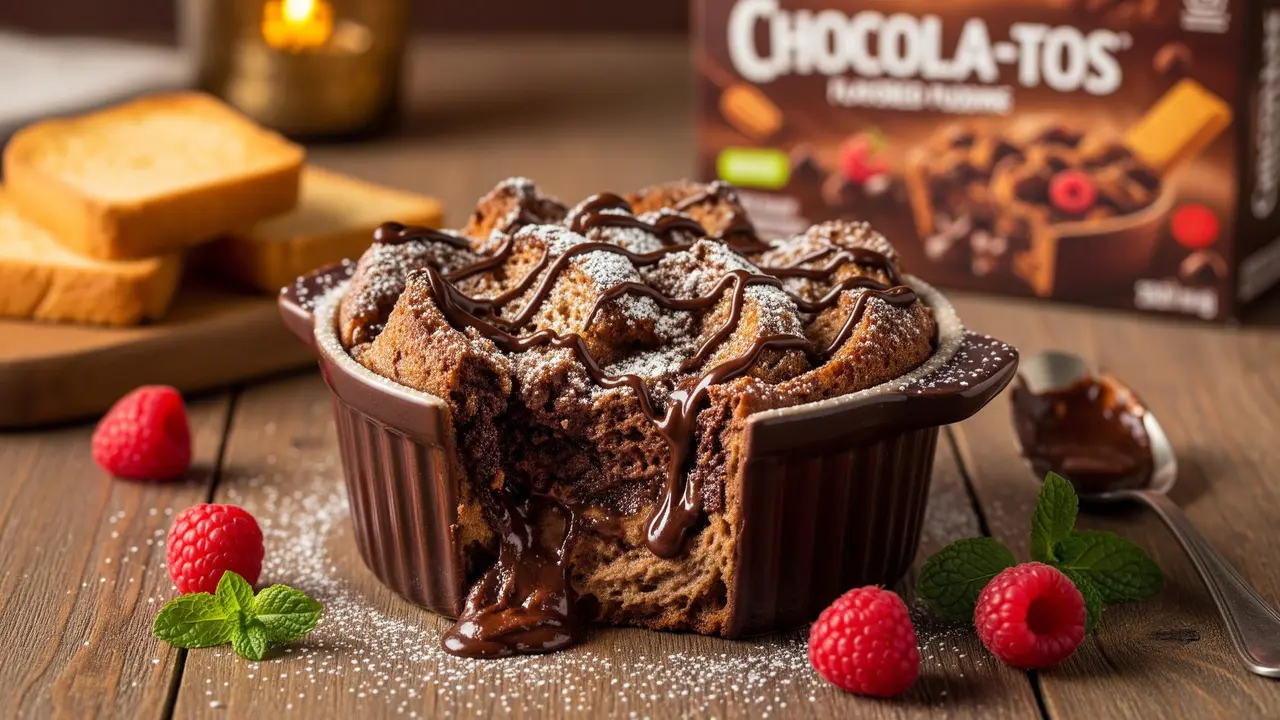 Resep Puding Brownies Roti Tawar Chocolatos