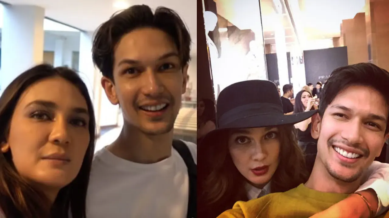 Potret Kebersamaan Luna Maya dan Dimas Beck