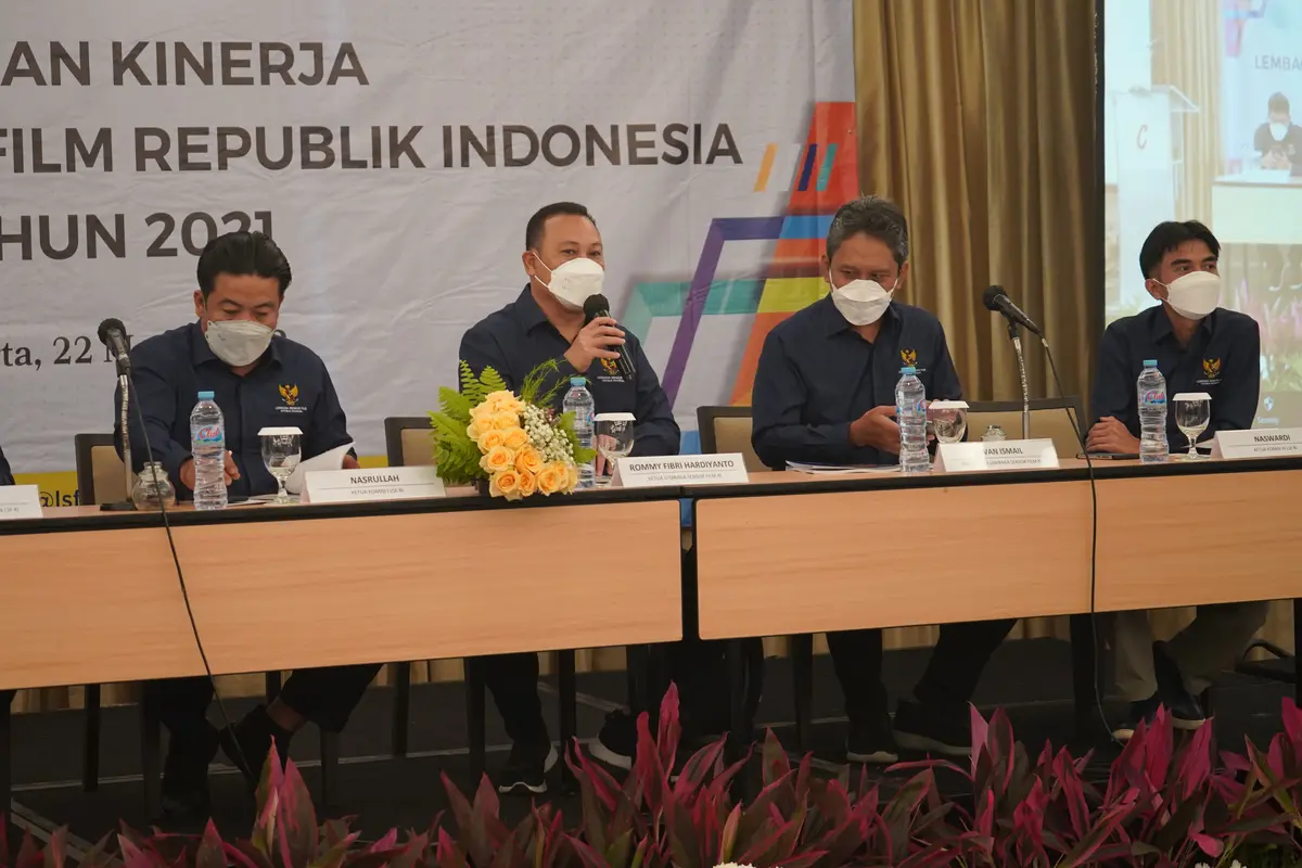 konferensi pers terkait Laporan kinerja LSF RI tahun 2021. (ist)