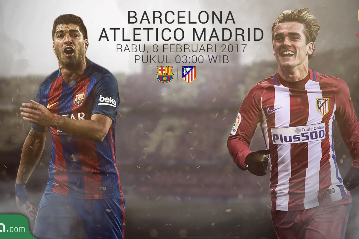 Copa Del Rey_Barcelona Vs Atletico Madrid (Bola.com/Adreanus Titus)
