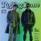 RM dan Pharrell Williams di Majalah Rollingstone. (Majalah Rollingstone)
