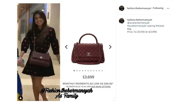 7 Koleksi Tas Mewah Aurel Hermansyah, Ditaksir Capai Ratusan Juta Rupiah