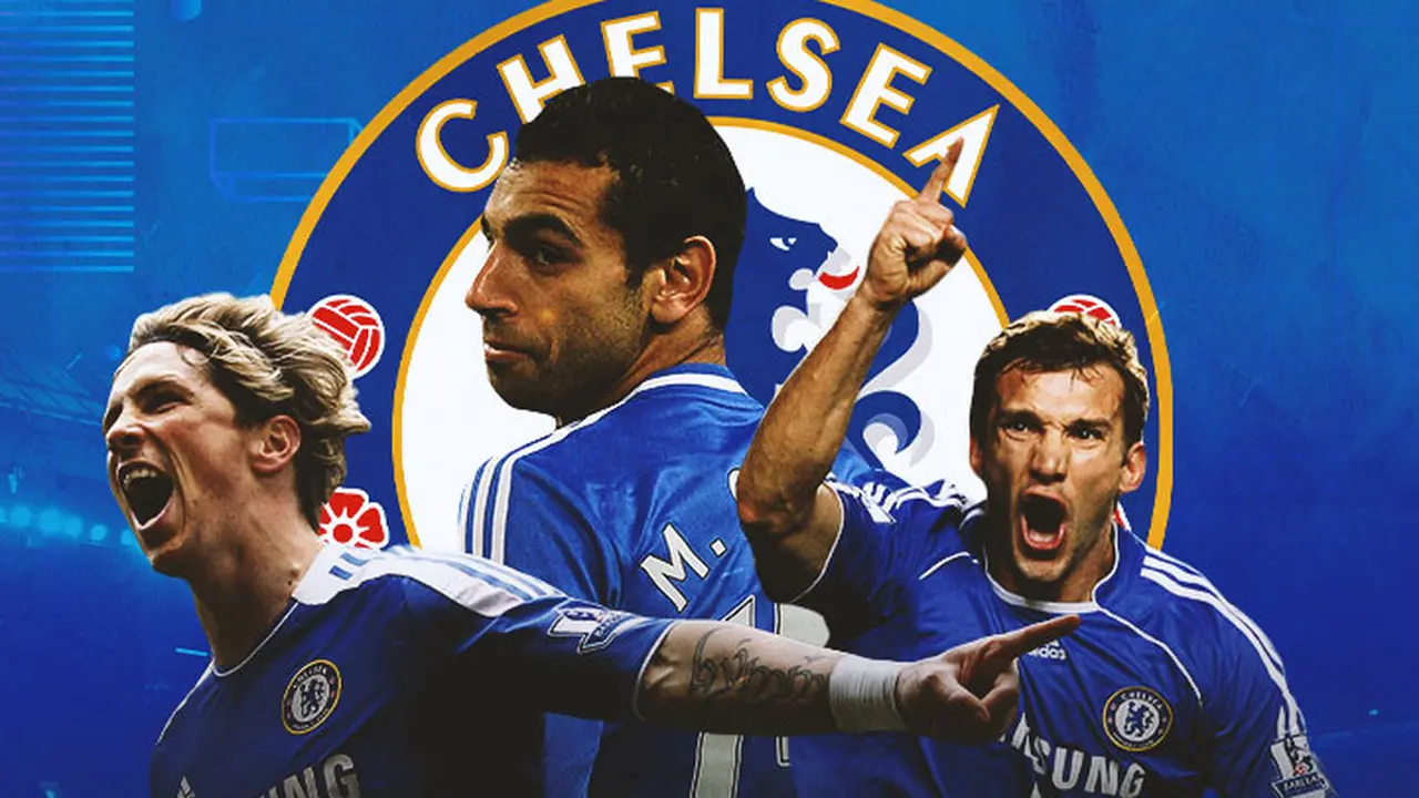 Chelsea - Fernando Torres, Mohamed Salah, Andriy Shevchenko