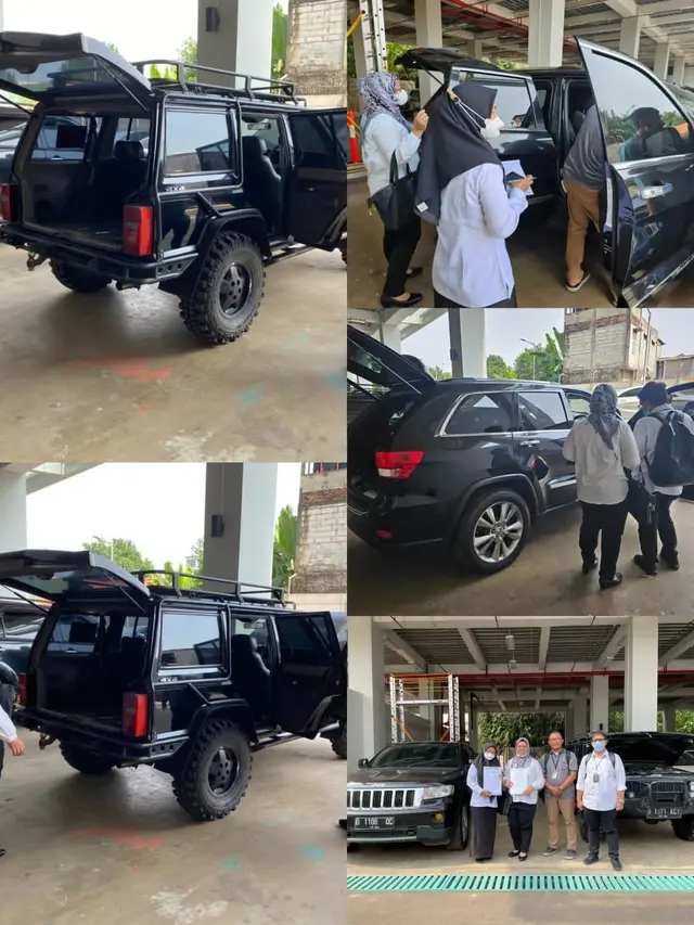 Keluarga Eks Wali Kota Bekasi Rahmat Effendi alias Pepen menyerahkan dua unit mobil Cherokee ke KPK