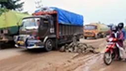 Kerusakan Ruas Jalan Muaro Jambi