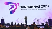 Menteri Perhubungan Budi Karya Sumadi mengajak jajarannya untuk serius belajar di sektor transportasi Indonesia (dok: BKIP)