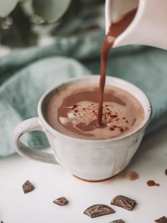 Ilustrasi Cokelat Panas