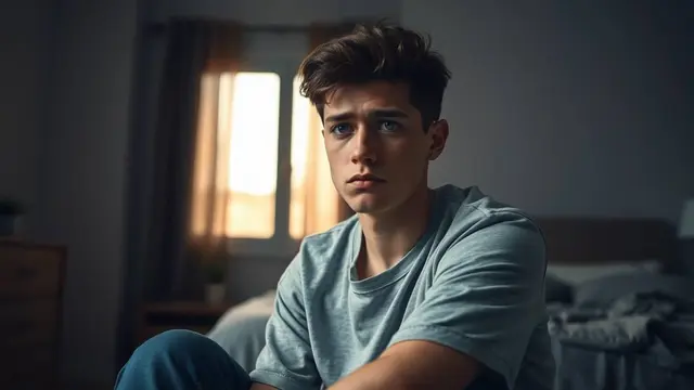 ciri-ciri wajah orang depresi