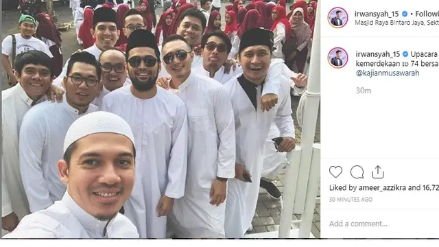 Irwansyah (Foto: Instagram/@irwansyah_15)