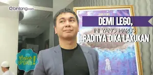 Raditya Dika senang koleksi Lego sejak kecil.