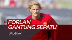 Berita video catatan karier Diego Forlan, pemain yang dibuang Mancehster United namun bersinar di La Liga.
