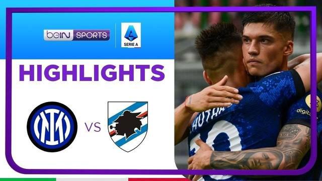 Berita video highlights Inter Milan VS Sampdoria, Minggu (22/5/22). Inter Milan gagal pertahankan gelar Scudetto Liga Italia.