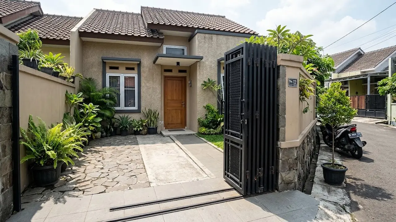 Model Pagar Pembatas Halaman yang Cocok untuk Rumah di Gang Sempit