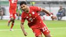 Serge Gnabry - Winger berusia 25 itu tampil luar biasa baik di Bundesliga maupun Liga Champions. Dua dari tiga gol kemenangan Bayern atas Lyon di babak semifinal menjadi bukti betapa bahaya nya pemain buangan Arsenal itu di depan gawang. (AFP/John Macdougall)