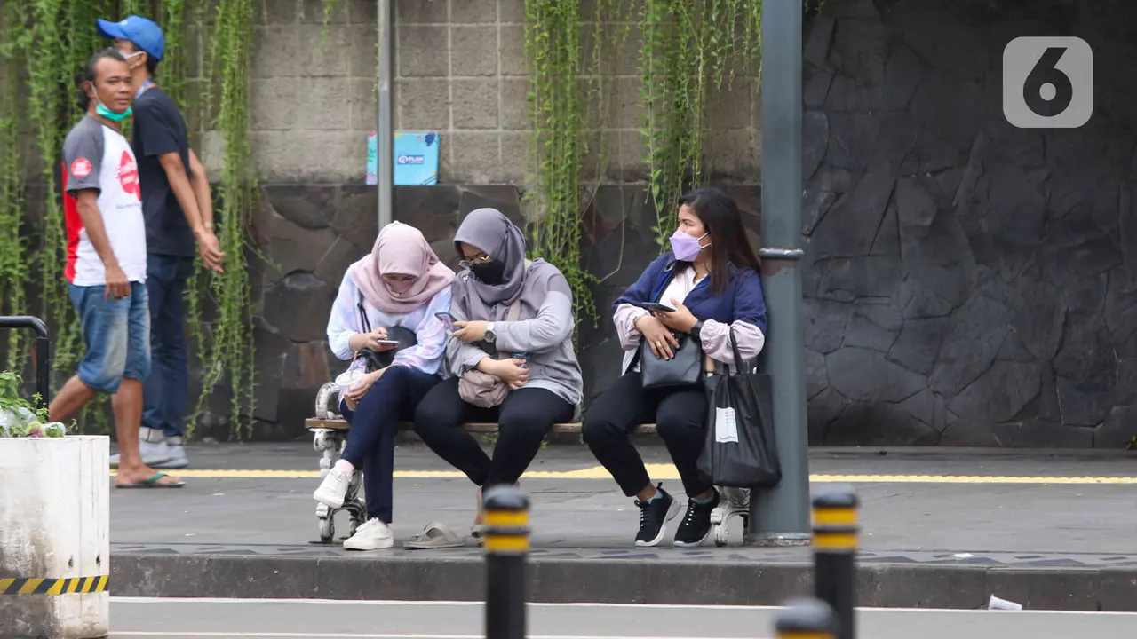 Kantor Bisa WFO 100 Persen, Kawasan Thamrin Ramai Pekerja