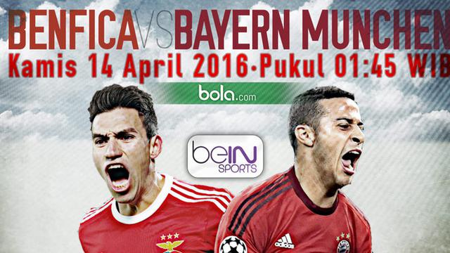 Benfica vs Bayern Munchen (Bola.com/Samsul Hadi)