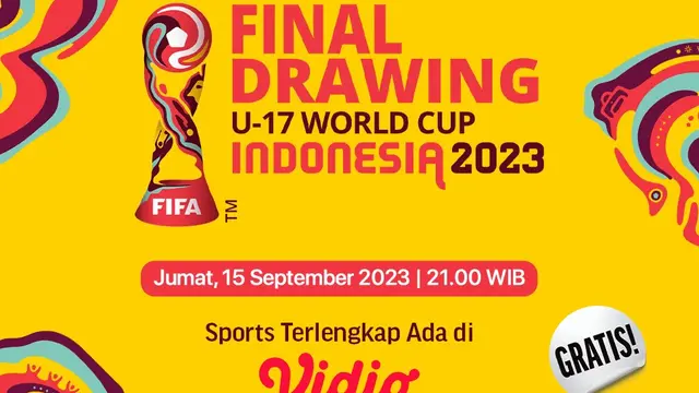 Drawing Piala Dunia U-17 2023 (Vidio)