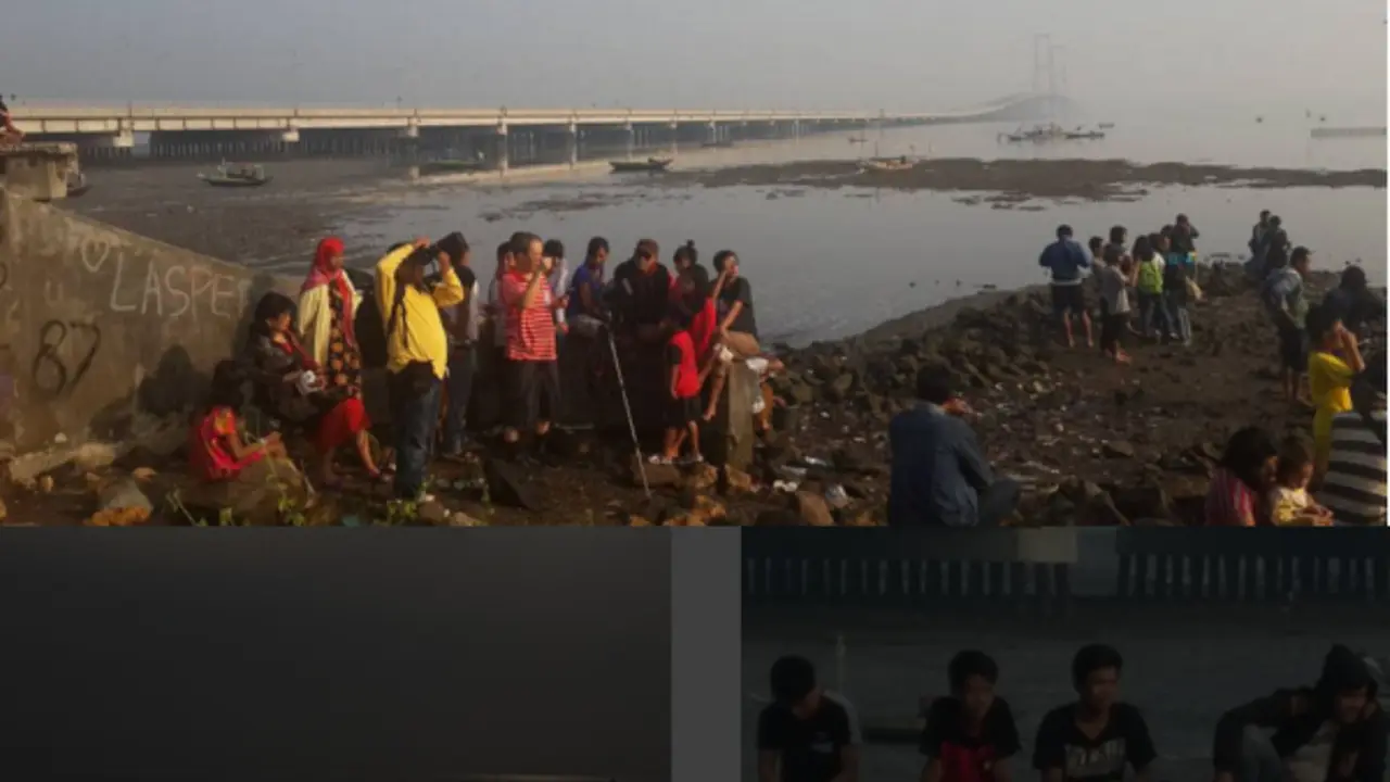 8 Potret Menakjubkan Gerhana Matahari di Surabaya