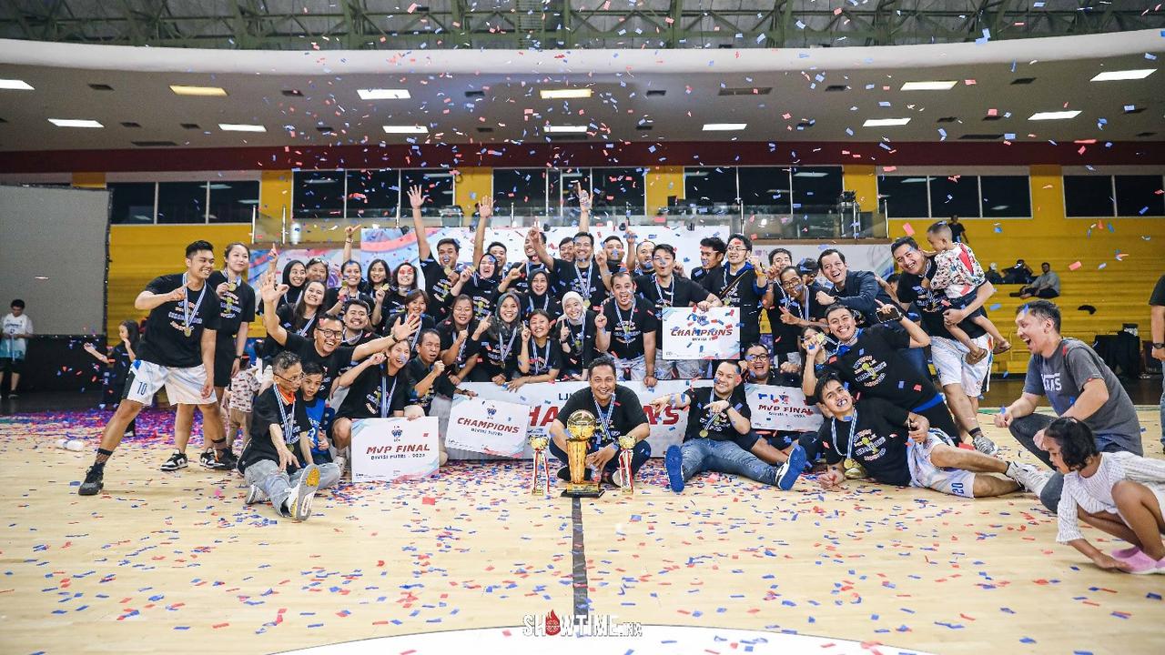 Sejarah Tercipta! Tim Basket Putra & Putri BRI Juara di Liga Jasa Keuangan 2023