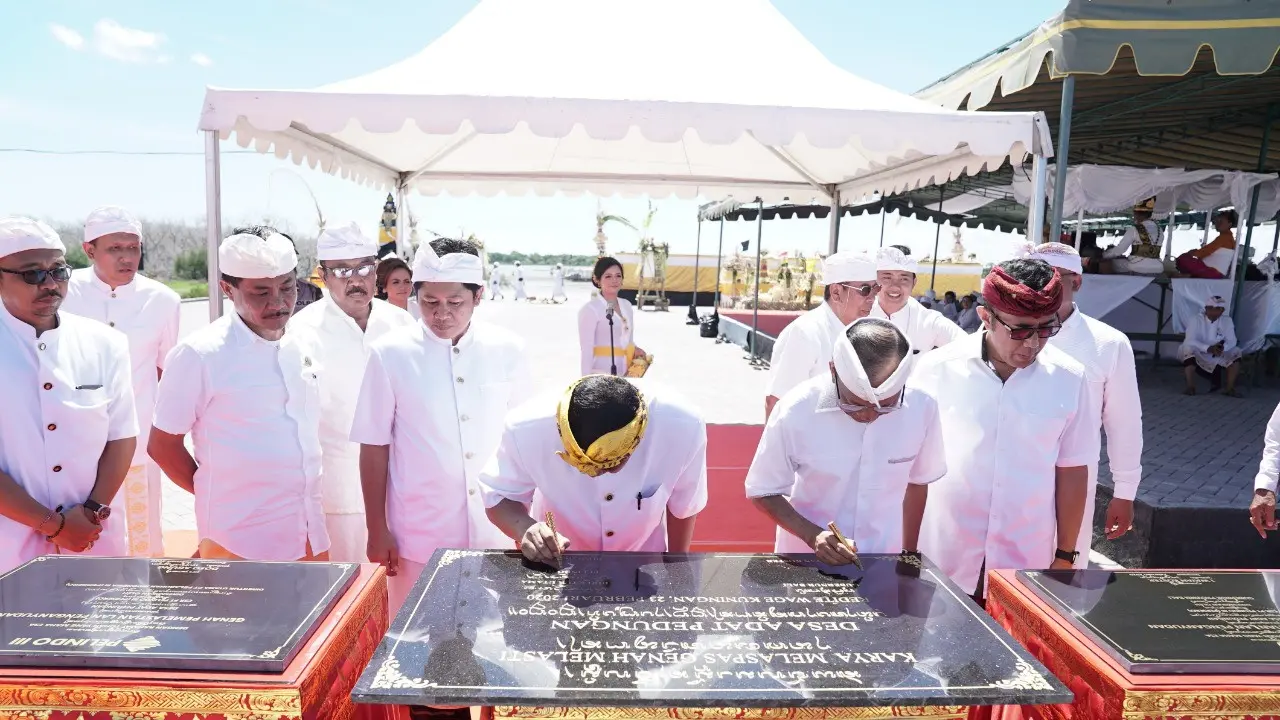 Perkuat Adat dan Budaya, Pelindo III Resmikan Tempat Upacara Melasti di Kawasan Pelabuhan Benoa
