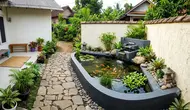 8 Inspirasi Kolam Sudut Berbentuk Segitiga, Desain Minimalis yang Bikin Halaman Kecil Terasa Luas