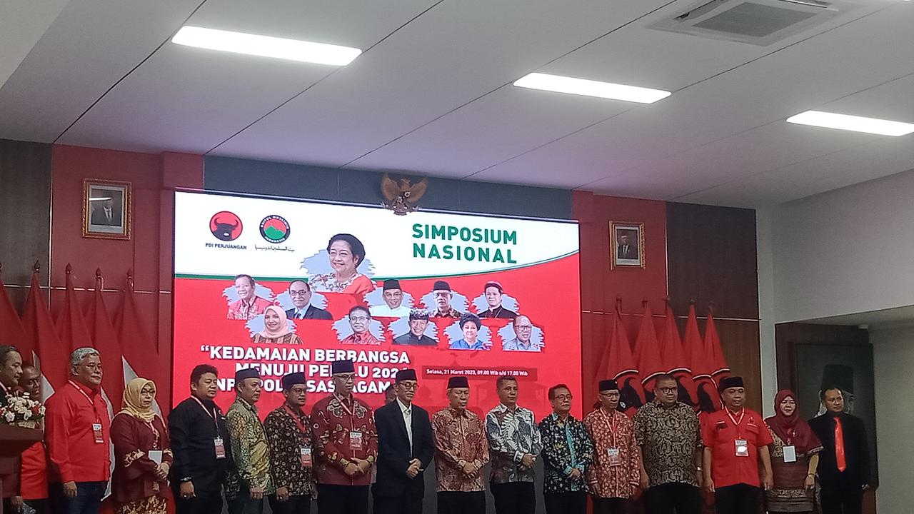 Perwakilan-perwakilan tokoh agama dan tokoh masyarakat bersatu dan menyatakan 'Deklarasi Bersama untuk Kedamaian, Pemilu Berkualitas 2024'.