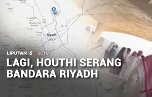 Serangan Rudal Houthi ke Bandara Riyadh Lukai Puluhan Orang