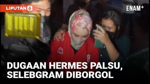 VIDEO: Kasus Hermes Palsu, Selebgram Medina Zein Ditahan Kejaksaan