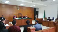 Sidang kasus vaksin palsu kembali digelar di Pengadilan Negeri (PN) Jakarta Timur. (Liputan6.com/Nanda Perdana Putra)