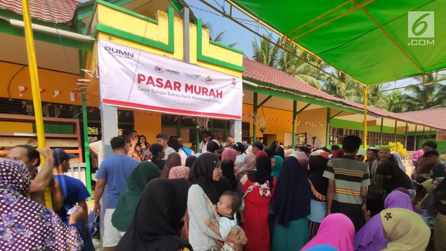 Tiga BUMN Gelar Pasar Murah di Kalimantan Barat