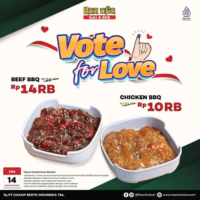 20 Promo Pemilu 2024, Jangan Golput Biar Dapat Banyak Diskon