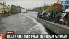 Peristiwa ini sesuai prediksi BMKG yang disebabkan oleh fenomena bulan purnama dan angin barat.
