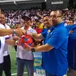 Sekjen FTI, Edhi Prasetyo saat membuka Turnamen Futsal Nasional (Liputan6.com)