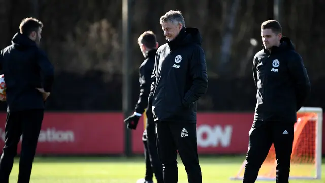 Mengintip Latihan Manchester United Jelang Jamu PSG